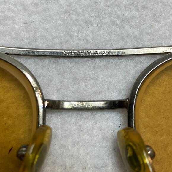 Vintage Eyeglasses Metal Mens 70s 80s - Picture 8 of 15